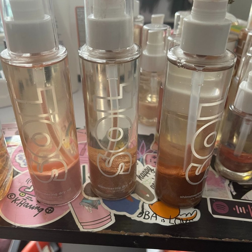 SOL Shimmering Dry Oil